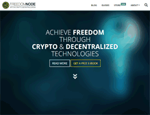 Tablet Screenshot of freedomnode.com